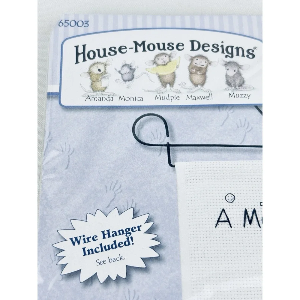 Vintage Dimensions House-Mouse Cross Stitch Kit 